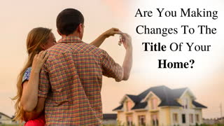 Inspect What You Expect: Home Title Changes
