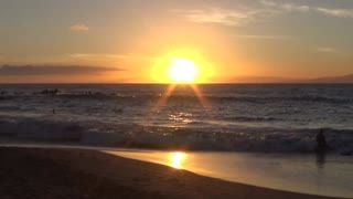 Wailea, HI — Wailea Beach - Sunset