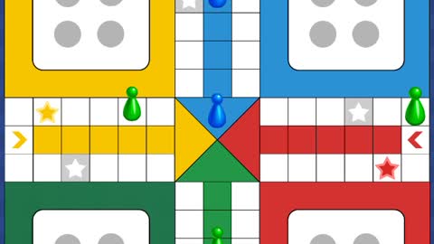 Playing a match with the frame unlocked in the ludo club game (NIRVANA).