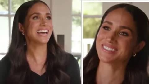 How surprised Meghan when asked about Harry in her latest video