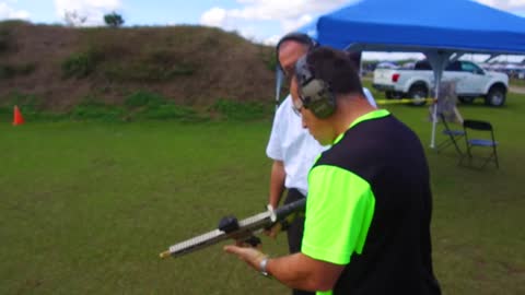 First time shooting an AR... & it is Full Auto! WMD Guns - FIRE Expo 2021