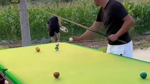 Funny Video Billard