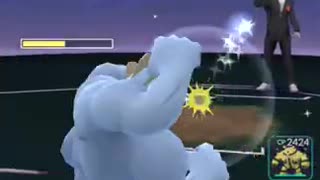 Pokémon GO-Fighting Giovanni For Lugia