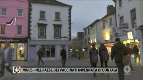 Waterford Irlanda , sono tutti vaccinati ma c'è un'impennata di contagi