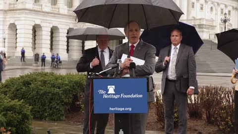 Rep. Andy Biggs Delivers Remarks At Press Conference On the Biden Border Crisis