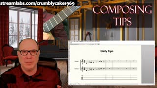 Composing for Classical Guitar Daily Tips: Common Root Modal Change