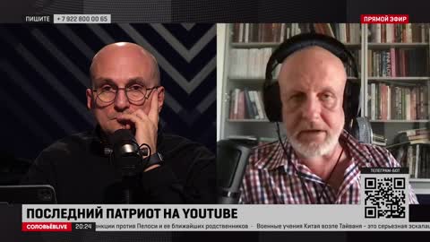 Соловьёв LIVE Дмитрий Пучков Гоблин о закрытии канала 5 августа 2022