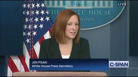 Reporter Wants To Know Why Biden Hasn't Addressed Congress; Psaki Gives Bullcrap Response