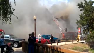 Canal Fulton Exchange Building Fire