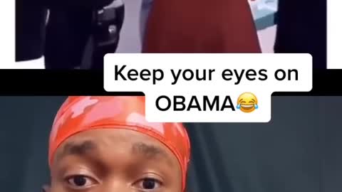 Keep your eyes on Obama and see what he did.