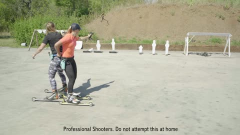 Olympic Twins: Lanny & Tracy Barnes Staccato C2 Trick Shots