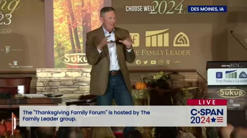 MOMENTS AGO: Republican Presidential Candidates Speak at Family Leader Forum in Des Moines, IA...