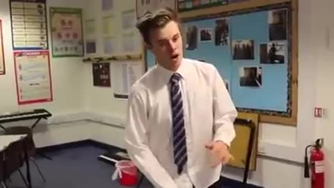 Pressing the DJ button in school. | Funny videos 2021