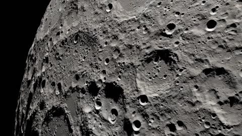 Apollo 13 view of Moon