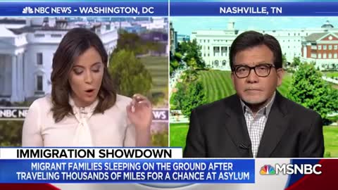 Fmr_ AG Gonzales 'I Disagree' With President Donald Trump About Migrants Hallie Jackson MSNBC