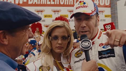 Talladega Nights "I wake up in the morning, I piss excellence" scene