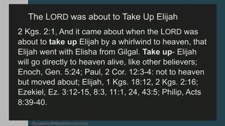 Elijah the Prophet 04: 1 Kings 21-22 & 2 Kings 1—2 “Elijah is Taken Up”