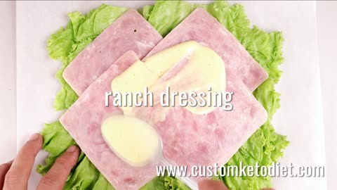 Keto Ham and Cheese Wraps