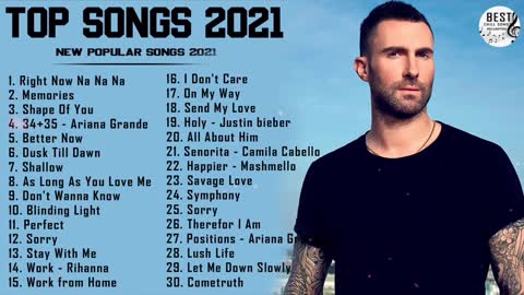 Top 2021 melodious songs