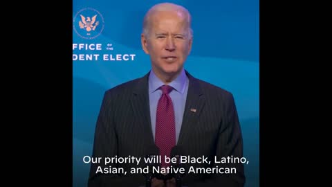 Biden Excludes White-Owned Businesses As Rebuilding Priority