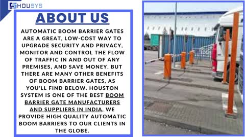 Importance of Automatic Boom Barrier