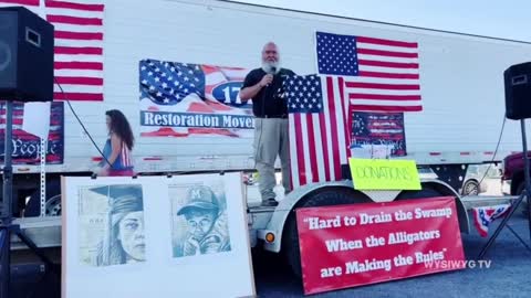 1776 Restoration Movement- Santa Speaks at Bunker Hill, WV Freedom Rally