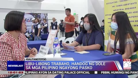 Libu-libong trabaho, handog ng DOLE sa mga Pilipino ngayong pasko