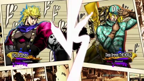 Konggurron92 presents:Jojo bizarre a.s.b.r-old coke vs new coke:dio brando vs Diego brando