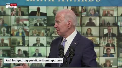 Joe Biden called out for struggling to read teleprompter