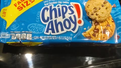 2nd Eating Of Nabisco Family Size Chips Ahoy! Real Chocolate Chip Cookies, Dbn, MI, 10/22/23