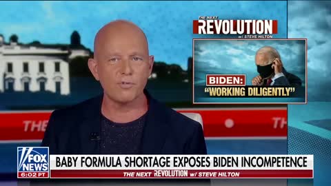 Steve Hilton says "incapacitated" Biden should resign over national baby formula shortage