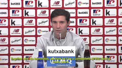 Athletic Bilbao coach Marcelino talks Inaki Willams