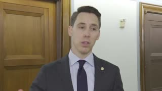 Josh Hawley Destroys Reporter For Trying To Connect Him To Capitol Riots