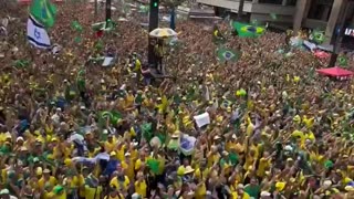 Brazil is out in absolutely huge numbers calling for impeachment Lula da Silva.