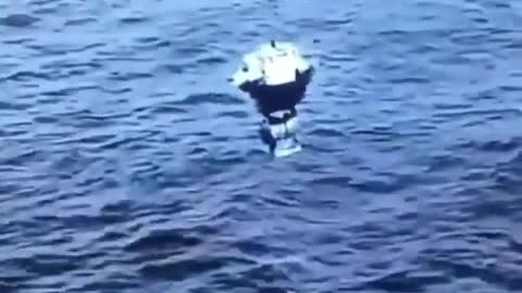 Amazing UFO in the Baltic Sea