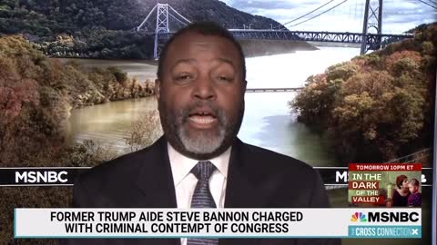 MSNBC Hack Calls Steve Bannon "Gladiator for Fascism" Who Wants "To Write His Mein Kampf in Prison"