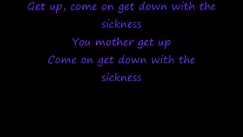 Disturbed - down with the sickness - lyrics