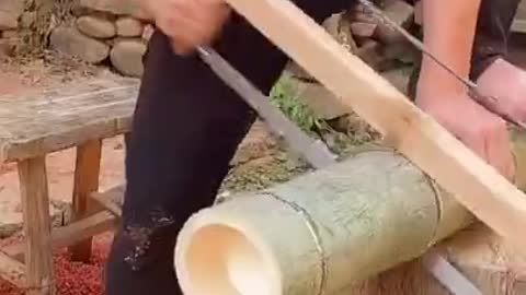 How To Make Machine Gun From Bamboo #shorts