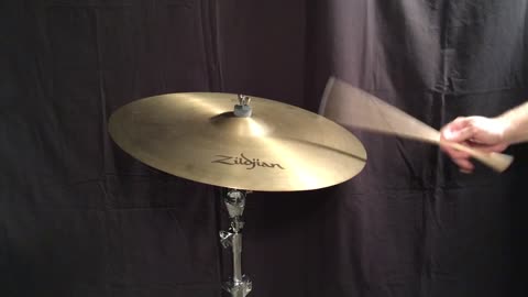 22" Zildjian A series DEEP RIDE cymbal, BLOCK LETTER era