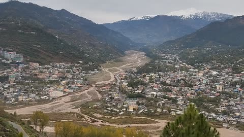 Ganga Choti Top first Snow fall