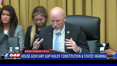 House Judiciary GOP Holds 'Constitution & States' Hearing
