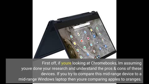 Lenovo Flex 5i Chromebook 13.3” Full HD 2-in-1 Touchscreen Laptop, Intel Core i3-1115G4, 8GB RA...