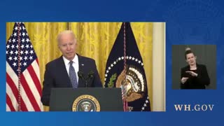 Biden talks about the stock market