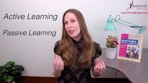 How to Improve Your English Fast - Active Learning vs Passive Learning