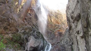 Magical Waterfall near Yellowstone
