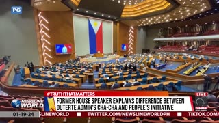 Ex-House Speaker differentiates Duterte admin's Cha-Cha from people's initiative