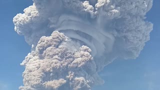 Mount Sinabung Eruption