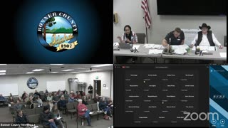 Public Comment on Record Requests for Emails - Bonner County Commissioner Business Meeting - 11/7/23