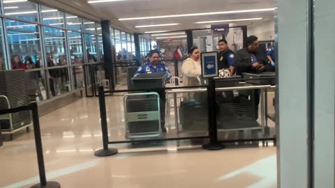 We catch illegals entering TSA at McAllen Tx airport with NO ID !!