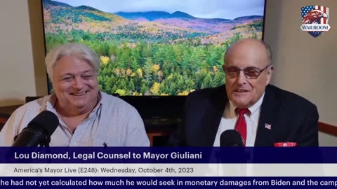 America's Mayor Live (248): Mayor Rudy Giuliani Sues Joe Biden